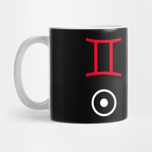 Gemini Sun Aquarius Moon Sign Mug